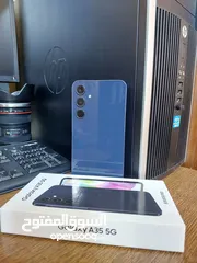  11 هاتف سامسونج جالكسي A35 5G / سعة 256 جيجا / جديد / لون ازرق Navy / الرام 8 جيجا