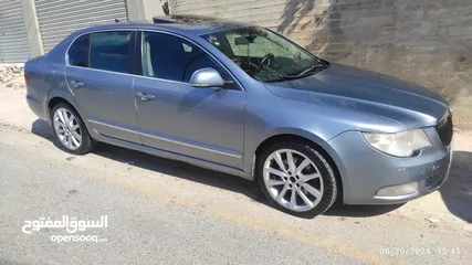  2 سكودا سوبيرب 2012  ماتور 2000 بنزين  كامل الإضافات