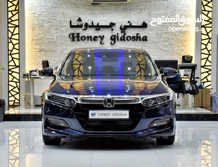  1 Honda Accord ( 2019 Model ) in Blue Color GCC Specs