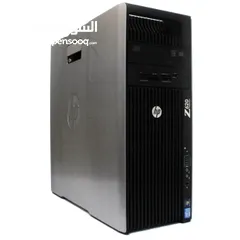  4 كمبيوتر وورك ستيشن جبار بمعالجين، رام 128جيجا، للأعمال الهندسية والتصميم