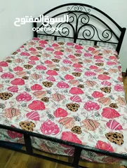  1 Two cots with bed, good conditions for sale. Salmiya call