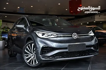  1 فولكسفاجن كهربائية بالكامل بيور بلس 2022 Volkswagen ID.4 X PURE + كفالة سنتين او 45 كم