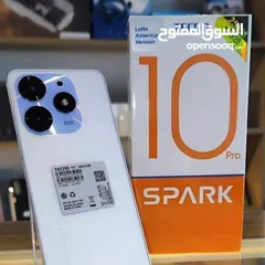  16 اخو الجديد Spark 10pro رام 16 جيجا 256 أغراضة والكرتونه الأصلية متوفر توصيل