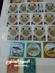  1 طوابع الكويت متنوعه اكثر من 220 [منت]طابع ماليه وتذكاريه للبيع بسعر ممتاز