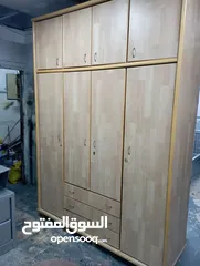 2 خزانه طابقين باركيه خشب لاتيه محرر ف ازان في حاله جيده جدا
