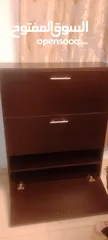  2 خزانه احذيه ممتازه بحال الجديد لون بني