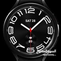  2 Samsung watch 6 classic 47mm  جديد مسكر كفالة سنة  جالكسي واتش كلاسيك  ساعة سامسونج 6 جديد