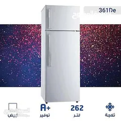 1 ثلاجة ناشونال  16 قدم  250 لتر مفتاح كفالة لمدة عامين