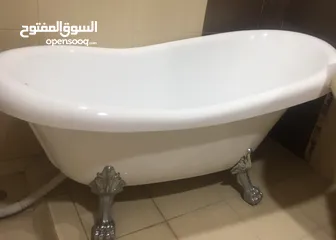  1 بانيو رجل اسد للحمام
