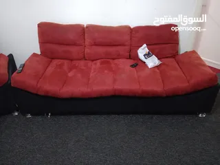  2 كنب امريكي لحاف تختين بوكسات برادي مع الجسور مكتبة  وفرن غاز
