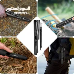  6 جهاز كاشف استشعار  وجود المعادن تحت الارض  انذار صوت و رجاج  شحن كهربائي فوري