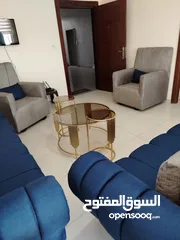  3 شقه مفروش جديده لم تسكن للايجار  الجبيهه بجانب مسبح تولبن