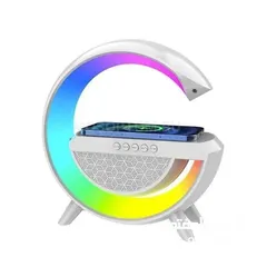  8 Led wireless charging speaker مكبر الصوتLED شحن لاسلكية بالحجم الكبير الاكبر في الأسواق .