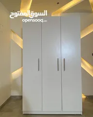  8 خزانة ملابس 3 درف  شامل التوصيل والتركيب متوفر عدة الوان حسب الطلب