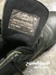  7 حذاء جلد طبيعي داخل فرو - مقاس 38 بحالة ممتازة