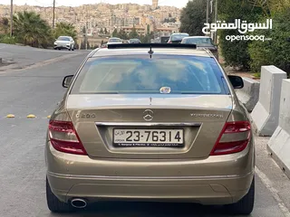  8 مرسيدس c200 2008  فل مع الفتحه     اضافات مميزه فتحه/برادي كهرباء/حساس