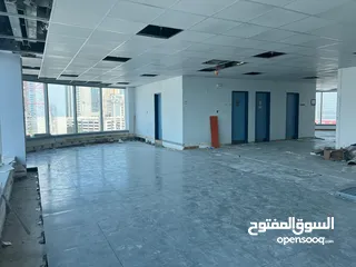  6 مكتب جديد للايجار 588 متر  For rent a new office in Kuwait City, Salhia - an area of 588