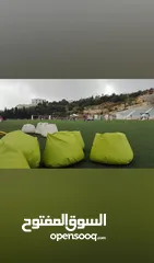  1 بفات beanbags عروض للحديقة للبيت ولكل مكان ، حجم الستاندرد المناسب لجميع الاعمار الأكثر طلبا