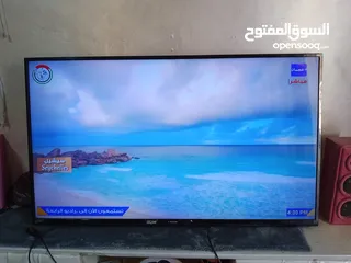  2 شاشة اي فيو حجم 50 انش (( مش سمارت )) بحالة ممتازة جدٱ للبيع بسعر 110د موجودة في بيت بعمان القويسمة