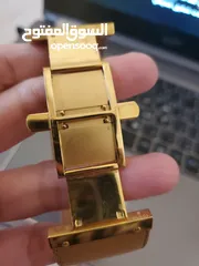  2 ساعة غوتشي7800L النسائية مطلية بالذهب ستانلس ستيل  Gucci Gold Plated Stainless Steel
