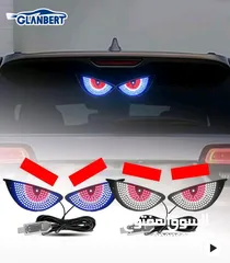  3 اضاءة LED عيون شرسة للسيارة