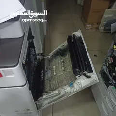  1 ماكنه تصوير ملونه نوع ريكو موديل 4503 فل نظافه صوره مرايه  مواصفات عاليه دقه بالطباعه