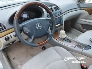  4 مرسيدس موديل 2003 طراز E240 ستة سلندر