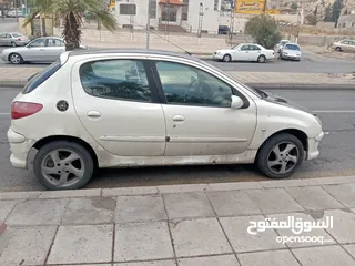  2 بيجو 206  موديل 2002 للبيع