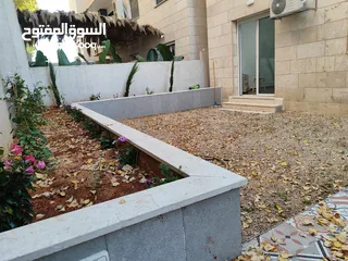  27 شقة جديدة مفروشة مع حديقة خاصة للإيجار – عين منجد  شارع إسكان المهندسين
