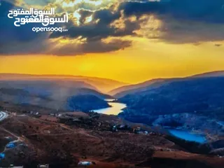  18 مزرعة اطلالة البحيرات  سد الملك طلال جرش