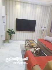  1 شقه مفروشه للايجار الشهري في الشيخ زايد المستقبل