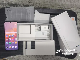  2 Xiaomi Redmi note 13 8+8/256 brand new with box and warranty  interested message me Whatsapp