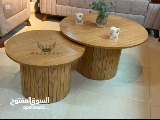  2 طاولة وسط عصرية