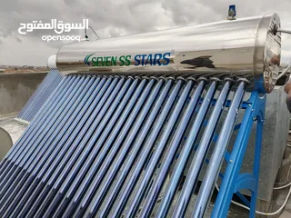  1 سخان شمسي ستانلس ستيل من الداخل والخارج ضد الصدأ
