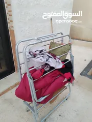  6 تخت متنقل حديد جيد جدا