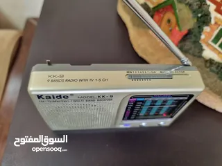 9 راديو  kaide صيني وارد امريكي صنف ممتاز مناسب جدا كهدايا لكبار السن وعشاق الكلاسيك والتحف