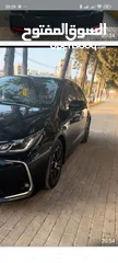  4 تويوتا كورولا موديل 2020 ترخيص 2019 تابلو مميز بيج واسود جنطات مغنيسيوم