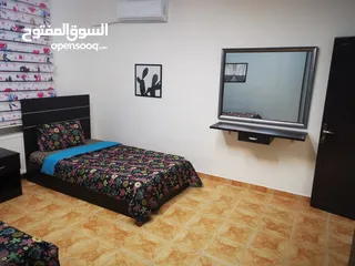  10 شقة مفروشة للايجار اربع وثلاث غرف نوم في الرابية يومي اسبوعي