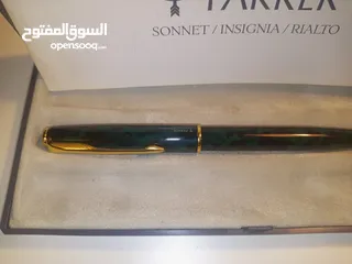  1 parker insignia 14CT M Green