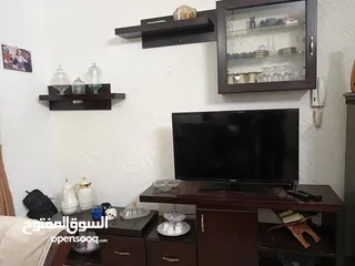  2 طاولة شاشة خشب لاتيه