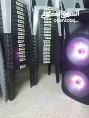  2 للايجار كراسي و سماعات للحفلات