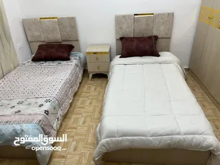  8 شقة مفروشة للايجار في المدينة الرياضية 3 نوم سوبر ديلوكس  700