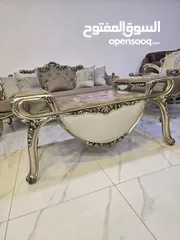  21 طقم كنب دمياطي  خشب زان قماش سليفا تحريف يدوي اعلى جودة من المصنع لبيتك