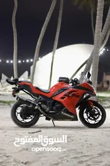  4 Ninja 300 red 2014 with Extras parts   28k mileage