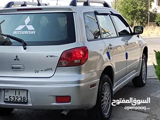 7 ميتسوبيشي آوتلاندر اوتوماتيك 2003 توب نظافة بسعرررر مميززز محرك 2400cc