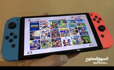  2 ننتندو سويتش أوليد معدل فل ألعاب Nintendo Switch Oled