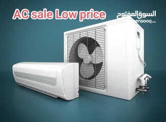  2 stant Air condition sale with fixing