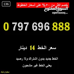  18 ارقام زين عليها خزم اكثر من 50%
