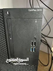  2 مع شاشة Dell optiplex 3070 جيل تاسع i3