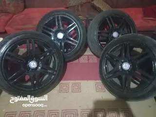  1 جنط AMG اصلي قياس 18 كوشوك وكالة